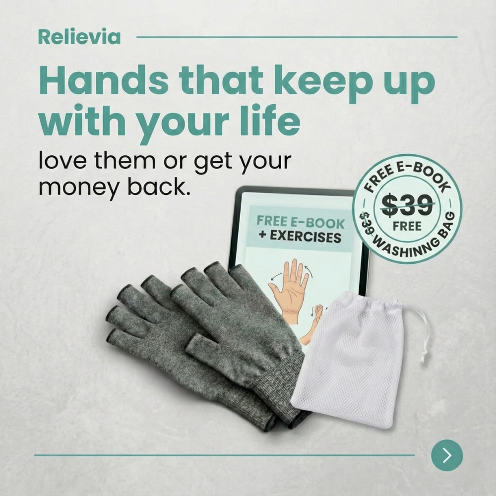 Relievia - All Day Support Compression Gloves