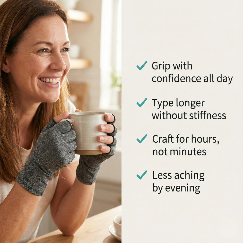 Relievia - All Day Support Compression Gloves