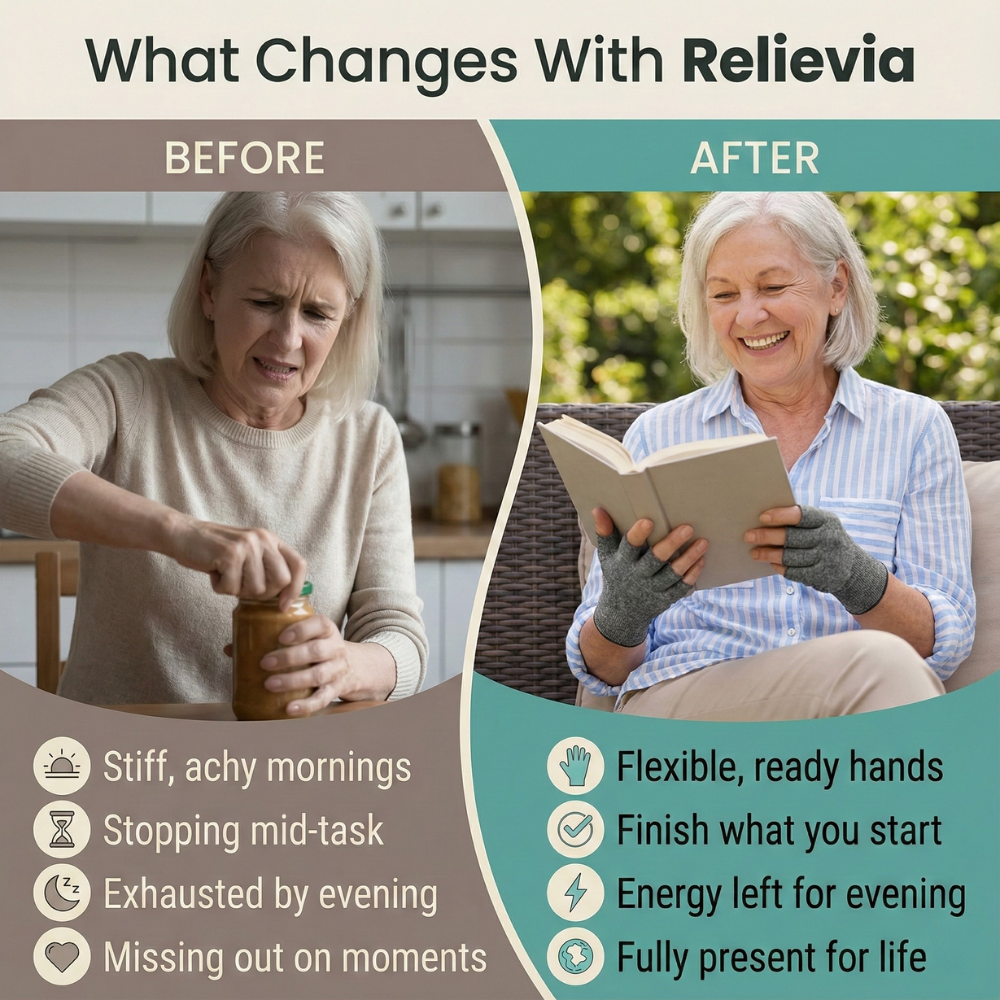 Relievia - Premium Compression Gloves
