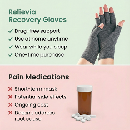 Relievia - Night Recovery Compression Gloves